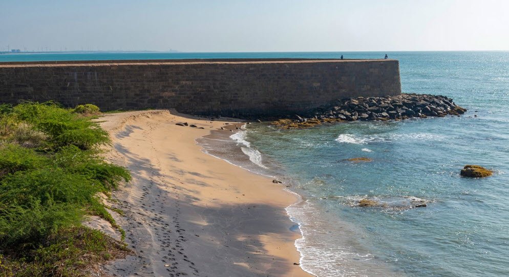 Vattakottai Beach, Tamil Nadu, India